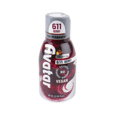 Avatar Semi Permanent Hair Color 611 Berry with Argan Oil 2.02 oz - ANNS BEAUTY SUPPLY